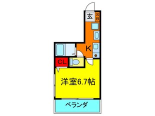 Ｍ　ＰＬＡＺＡ香里壱番館の物件間取画像